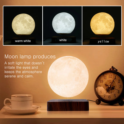 Levitating Moon Table Lamp